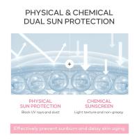 Crema protectora solar hidratante de flor de cerezo, protección SPF con fórmula hidratante para una piel suave y brillante, 1/2/3 Uds. - details 16