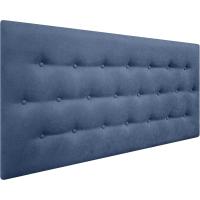 Cabeceros de Cama tapizados con Tejido Antimanchas, Estructura Madera Acolchado- Cabezal Dormitorio y Matrimonio Moderno Mod. Paris Todas Las Medidas y Colores (Rosa, 135 * 70) - details 23