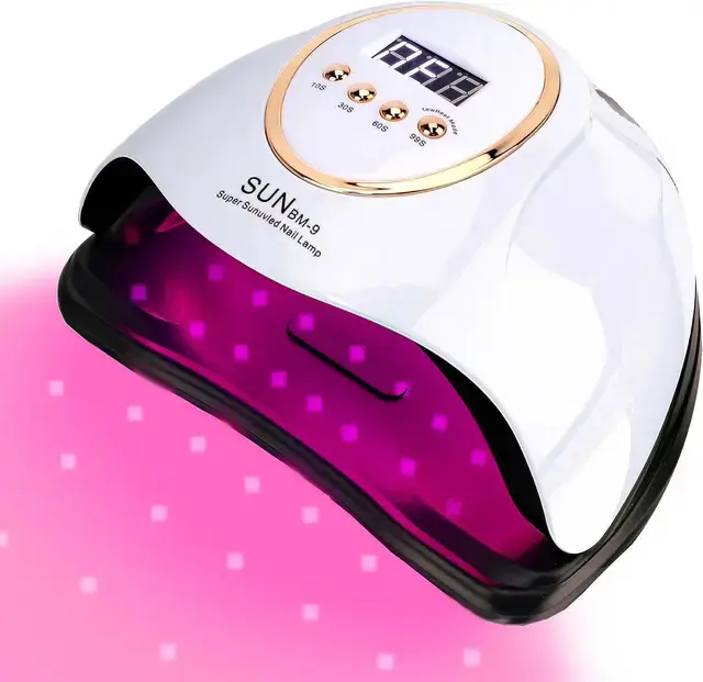 Secador de Uñas UV Profesional 280w, 66LEDs, Sensor Inteligente, 4Temporizador, Herramientas de Manicura de Belleza - 1