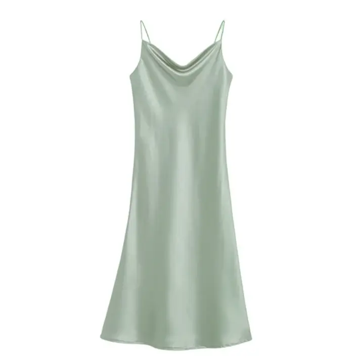 Bata de satén para mujer, lencería íntima, ropa de dormir sedosa, regalo de boda nupcial, bata de baño tipo kimono informal, camisón Sexy - 1