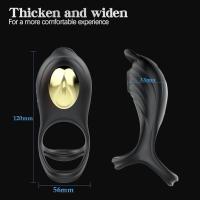 Empaque privado SEXY Vibrador con control remoto para adultos, estimulador de clítoris con succión y lametazos, anillo de alargamiento, juguete sexual para hombre y parejas - details 2