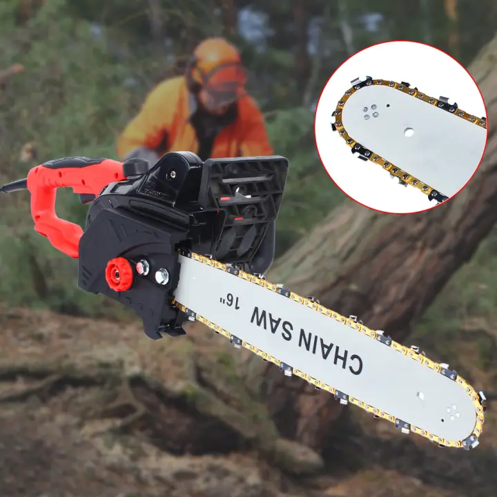 Motosierra Eléctrica Potente Máquina de Corte de Madera para Jardín de 16 pulgadas con Cable de Energía Herramientas de Jardín de Alto Rendimiento - 1