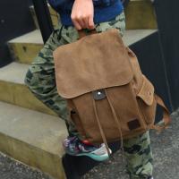 Nueva mochila de lona de alta calidad para hombre, bolso escolar de hombro grande, mochila para niños, bolsas de viaje a la moda para acampar, bolsos simples de moda - details 2