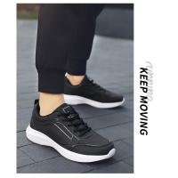 Zapatillas de deporte de cuero de alta calidad para hombre, zapatos informales impermeables, zapatillas ligeras para correr al aire libre, Tenis deportivos, zapatos planos masculinos - details 14