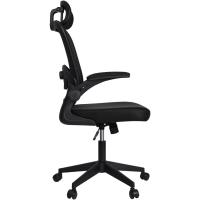 Silla de Oficina Giratoria con Ruedas Transpirable, Ajustable, Soporte Lumbar para Hogar y Oficina - details 6