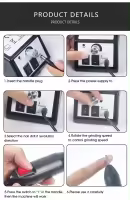 Taladro eléctrico para uñas, aparato para manicura, herramientas removedoras de esmalte de Gel, juego de manicura - details 4
