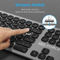 Teclado inalámbrico español con ñ Teclados bluetooth silenciosos recargables de aluminio para mac apple Tab let ipad slim teclados rusos recargables blanco - details 4