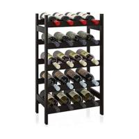 Soporte de Bambú para Botellas Independiente de 7 Niveles para Cocina, Depósito, Bodega, Bar - details 15