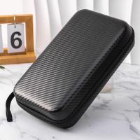 Bolsa para auriculares Simplicity EVA, funda protectora resistente al agua y al desgaste, estuche de almacenamiento Universal duradero para cables de datos - details 3
