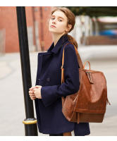 Bolso de cuero suave de gran capacidad para mujer, mochila informal de calle, versión coreana, nueva moda - details 5