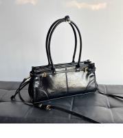 Bolso para las axilas, nuevo bolso de locomotora de piel de vaca de primera capa de gama alta para mujer, bolso bandolera para ir al trabajo, bolso de nicho - details 21