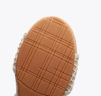 Sandalias de malla con cuña y plataforma para mujer - details 3