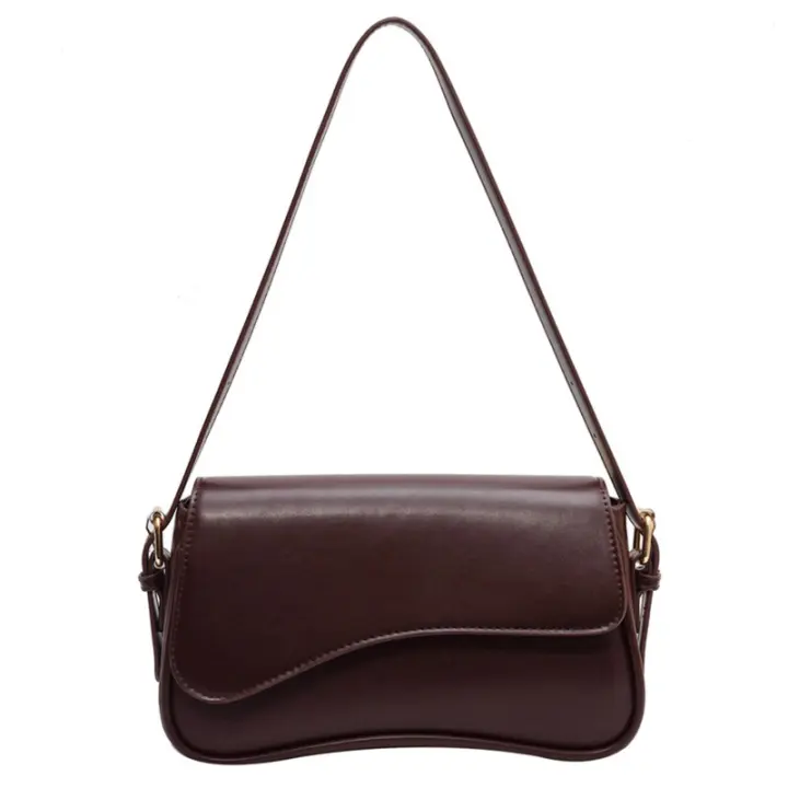 Bolso de hombro para mujer, bolso de moda, bolso Hobo de cuero vegano, bolso de mano con 2 correas extraíbles (negro) - 1