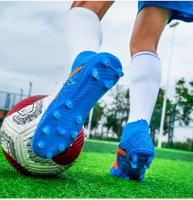 Nuevos zapatos de fútbol con picos rotos, zapatillas artificiales para correr, entrenamiento de hierba, juegos profesionales - details 18