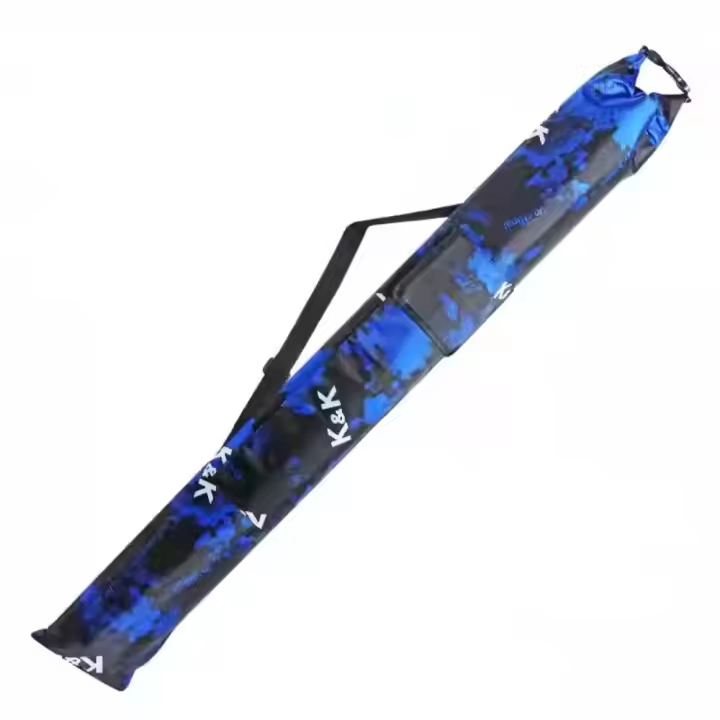 Bolsa impermeable para caña de pescar, tela Oxford, bolsa de almacenamiento para caña de gran capacidad, bolsa de pesca plegable multifuncional gruesa - 1