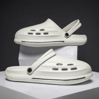 Zapatos Clásicos para Hombres de Verano Ligeros y Transpirables para Jardín Color Gris Cómodos para Exteriores Sandalias para Hombres Ideales para Senderismo y Kayak - details 3
