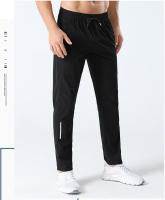 Pantalones de senderismo ligeros y transpirables para hombre, detalle de pesca y trote con bolsillos con cremallera de nailon para - details 5