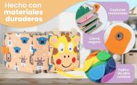 Hecho con materiales duraderos de fieltro de calidad