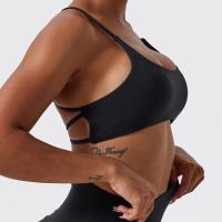 Sujetador deportivo Sexy y cómodo para mujer, Top de gimnasio, ropa de entrenamiento de yoga, ropa interior deportiva elástica para mujer, sujetador de yoga cruzado en la espalda, tops deportivos mujer gimnasio, - details 4