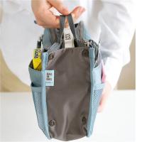 Bolsa Organizadora De Viaje Para Mujer En Nylon Bolso De Mano Grande Con Cierre De Cremallera Estuche De Maquillaje Y Cosméticos Barato - details 6