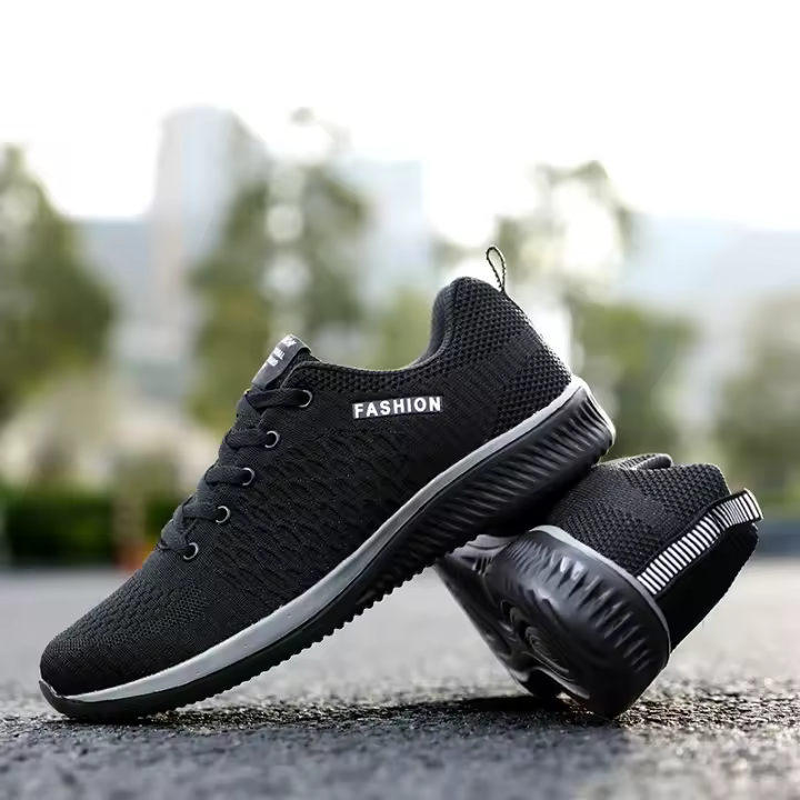 Zapatillas Deportivas Casuales para Hombres 2025 Material Mixto Transpirable Ligero para Gimnasio - 1