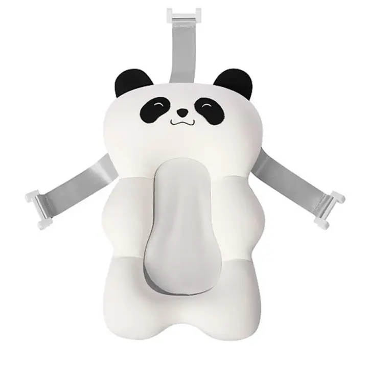 Almohada segura para bebé y soporte de asiento de baño plegable suave antideslizante para recién nacidos - 1