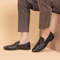 Zapatos de cuero para hombres de negocios de moda, zapatos casuales de alta calidad para que los hombres usen en 2025 - details 5