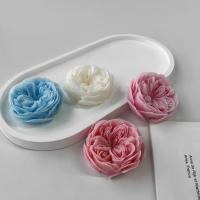 Resina epoxi Austin Rose flor molde peonía hecho a mano vela molde 3D DIY jabón molde fabricación de velas - details 5
