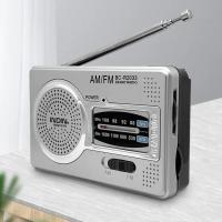 Radio FM Portátil R2048 Antena Telescópica de Bolsillo, Mini Radio AM FM Multifuncional, Alimentada por Batería, Ideal para Ancianos, Kit de Supervivencia - details 7