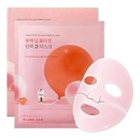 ROUND LAB Camellia Collagen Mask 1.2 Fl Oz 4ea, Hydrogel Mask, Fast Hydration, Pore Minimizing, D...