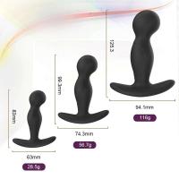 Leten Plug Anal 3 Tamaños Juguete para Adultos Masajeador de Prostate Vibrador en Bolígrafo para Parejas - details 5