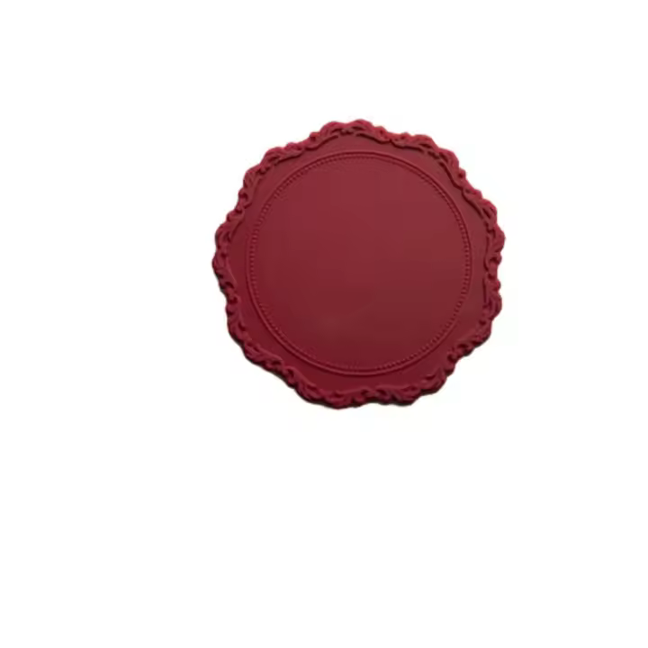 Mantel Individual de silicona para Decoración de mesa, posavasos antideslizante para cocina, 2 piezas - 1
