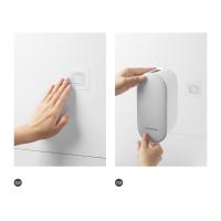 Cepillo De Inodoro WIKHOSTAR Con Soporte Diseño Curvo Cepillo De Limpieza Angulado Mano De Madera Herramientas De Baño Montado En La Pared - details 5