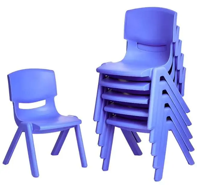 Cocina/baño/sala de estar/exterior/oficina en casa PP plástico aula jardín de infantes silla para niños - 1