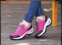 Zapatillas deportivas con cámara de aire para mujer, zapatos atléticos para caminar, transpirables, con cordones, de plataforma alta, informales - details 8