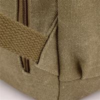 Mochila de lona de alta calidad para hombre, bolso escolar de gran capacidad para adolescentes y niños, mochila de viaje antirrobo, bolso de hombro - details 5