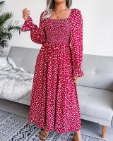 Vestido Maxi Floral de Alta Calidad y Lujo Elegante Estilo Kpop para Mujeres Ideal para Fiestas - details 10