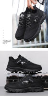 Zapatos de senderismo para hombre antideslizantes, impermeables y resistentes al desgaste - details 27