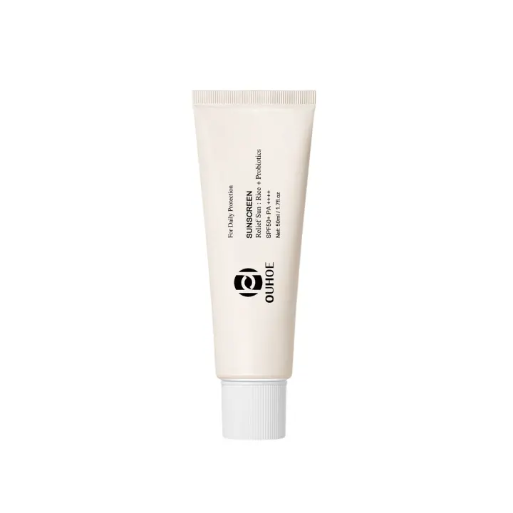 Rices-Protector solar SPF50, loción resistente al agua, a prueba de sudor, Protector solar, hidratante para la piel - 1