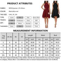 Vestido de graduación para mujer, ropa elegante para fiesta de noche, vestidos formales Ocn para mujer, Falda Midi sin mangas Lisa delgada para mujer 2023 - details 1