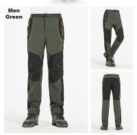 LNGXO Pantalones de Vellón para Invierno Cálido, Impermeable, Suave y a Prueba de Viento para Senderismo, Acampada, Escalada, Esquí Gris - details 20