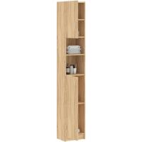 Armario de Baño de Madera Ingeniería Lavadora, Estante, Ducha, Inodoro 32x25,5x190 cm - details 61