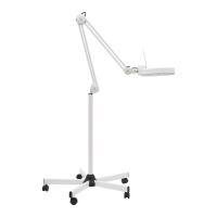5 lupas dioptrías, lámpara cosmética de trabajo, lámpara de lupa cosmética LED con soporte, lupa de pie para salón de belleza, esteticistas y aficionados - details 9