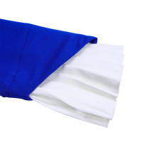 Conjunto de dos piezas de pantalón de pierna ancha plisado y top de manga acampanada de nueva moda de primavera para mujer D553 - details 55