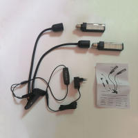 Lámpara LED de espectro completo para cultivo de plantas, 2 cabezales, 10W, 5 niveles de brillo regulables, temporizador de encendido y apagado automático, 3, 6, 12H - details 8