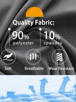 Pantalones casuales de golf de cintura alta para mujer con cremallera y múltiples bolsillos para escalada al aire libre, pantalones cortos deportivos de secado rápido - details 8