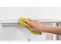 Malla de ventana con cremallera autoadhesiva, mosquiteras para ventanas, antimosquitos, cortina de puerta, color blanco, varios tamaños - details 17