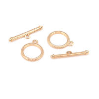 Pulsera de Tirantes Geométricos de Latón Dorado 18K Clasps para Hacer Joyería DIY - details 25