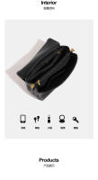 Bolso cuadrado pequeño retro nuevo bolso para las axilas de las mujeres que van al trabajo bolso de mensajero de hombro versátil - details 5