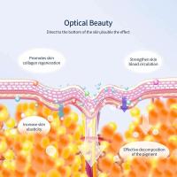 La piel inalámbrica del fotón de la belleza de la cara del LED de 7 colores aprieta la máscara facial del cuello del rejuvenecimiento - details 10